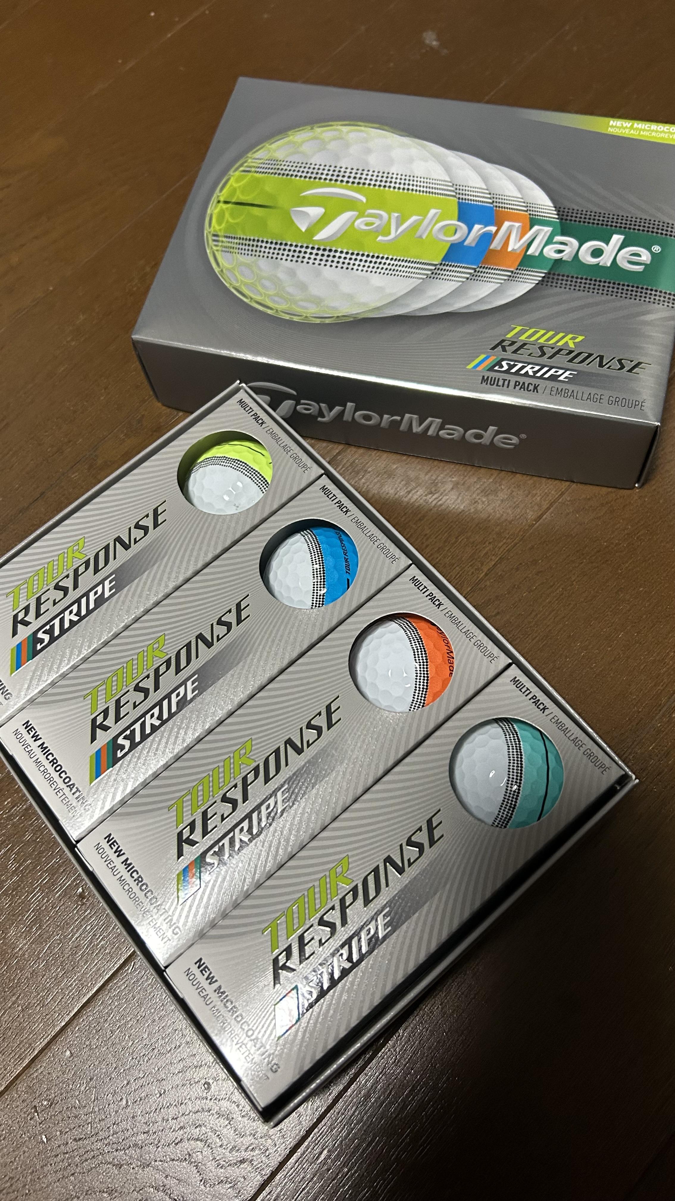 TM26 ツアーレスポンス ストライプ ボール | | TaylorMade Golf