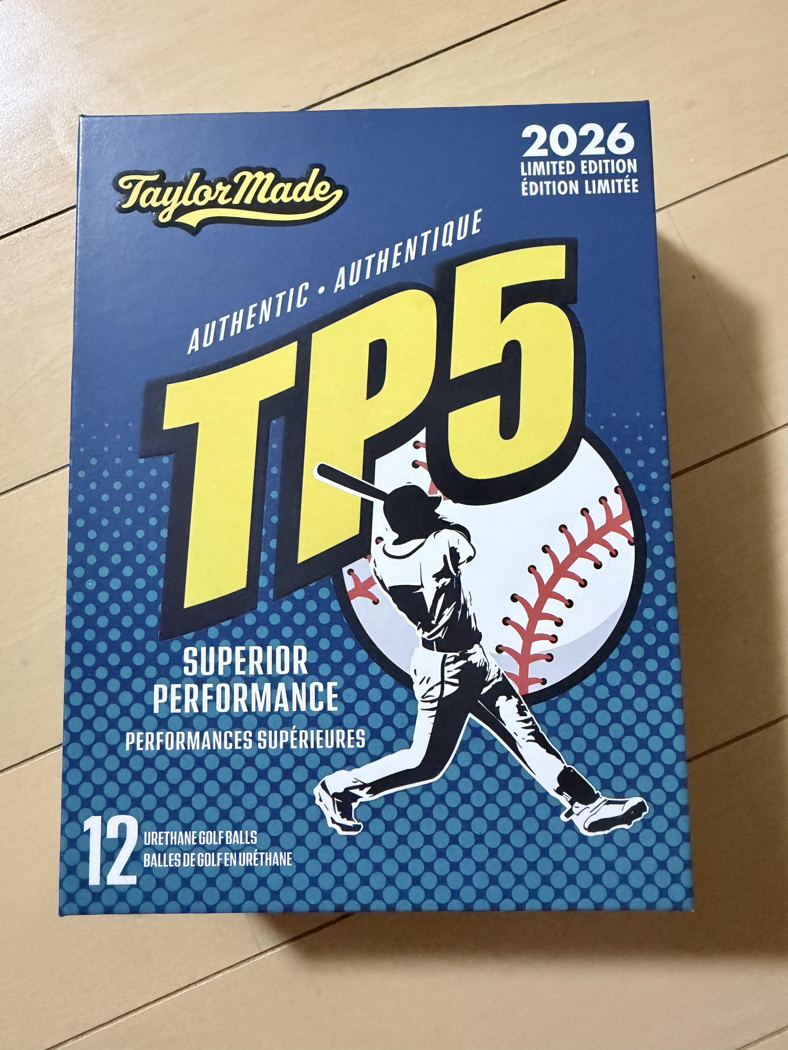 限定品】TP5/TP5x pix Baseball ゴルフボール